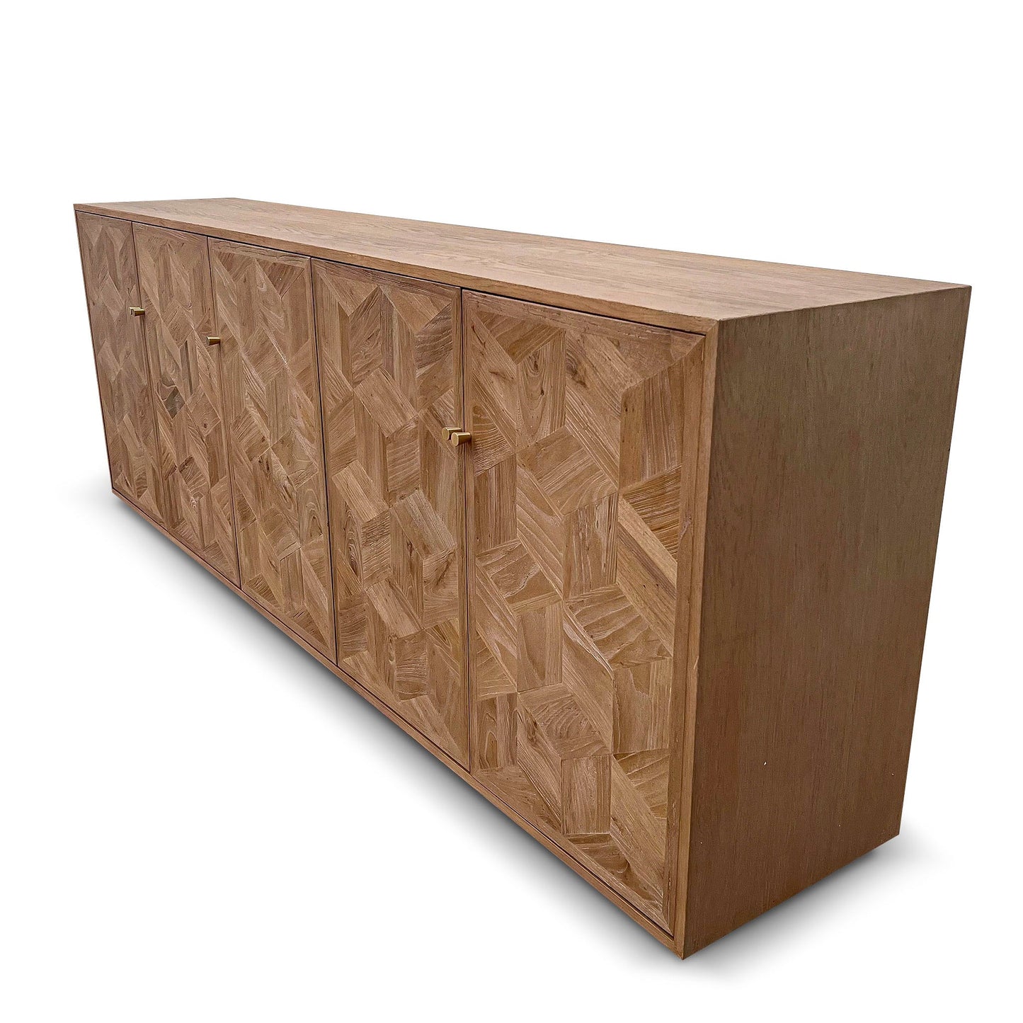Terrell 2.4m Oak Sideboard Unit - Natural