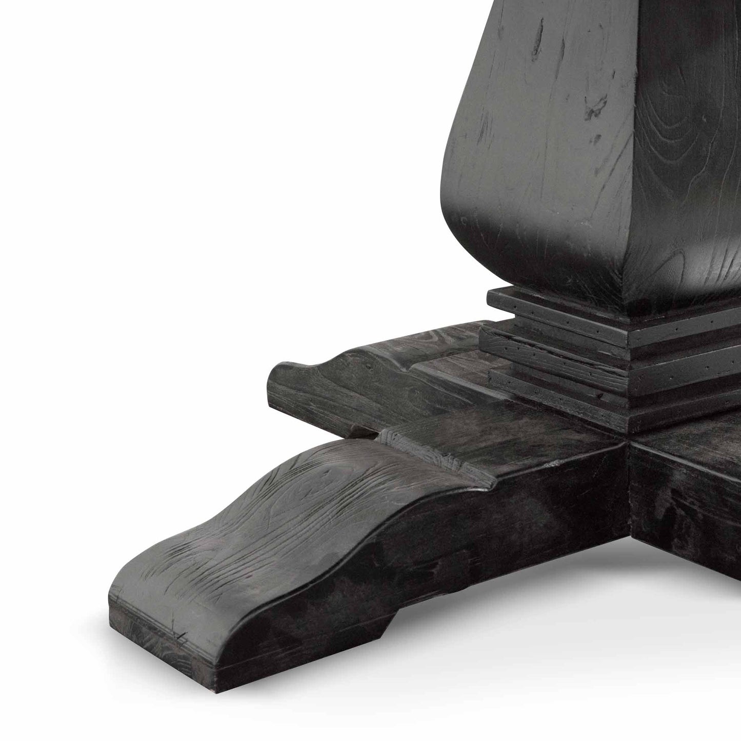 Ada 1.6m Round Dining Table - Full Black