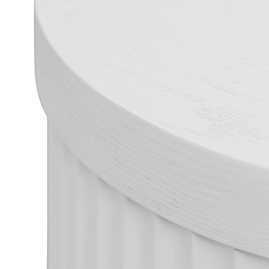 100cm Wooden Storage Cabinet - White