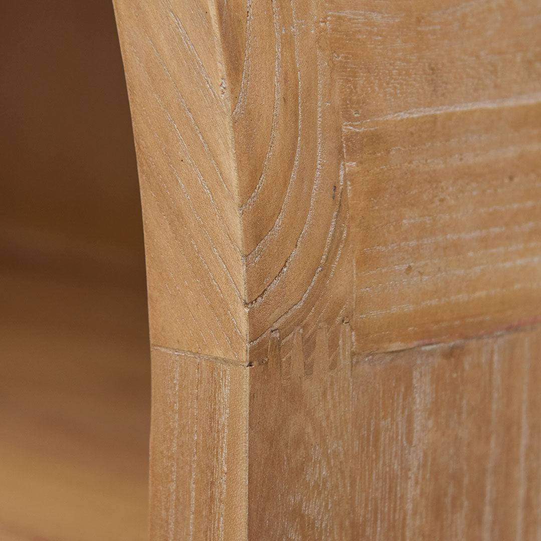 McConnell 65.5cm Rattan Door Cabinet - Natural