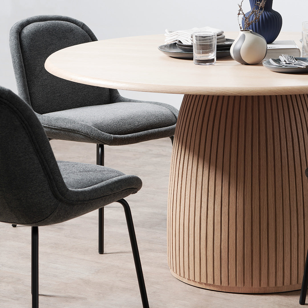 Tonya 1.4m Round Dining Table - Natural
