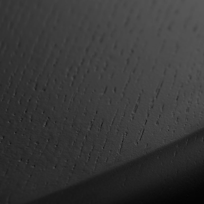 Helmi 1.4m Round Dining Table - Full Black