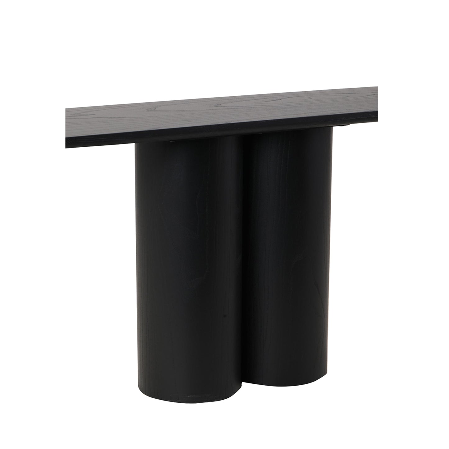Quinn 1.4m ELM Console Table - Full Black - Last One