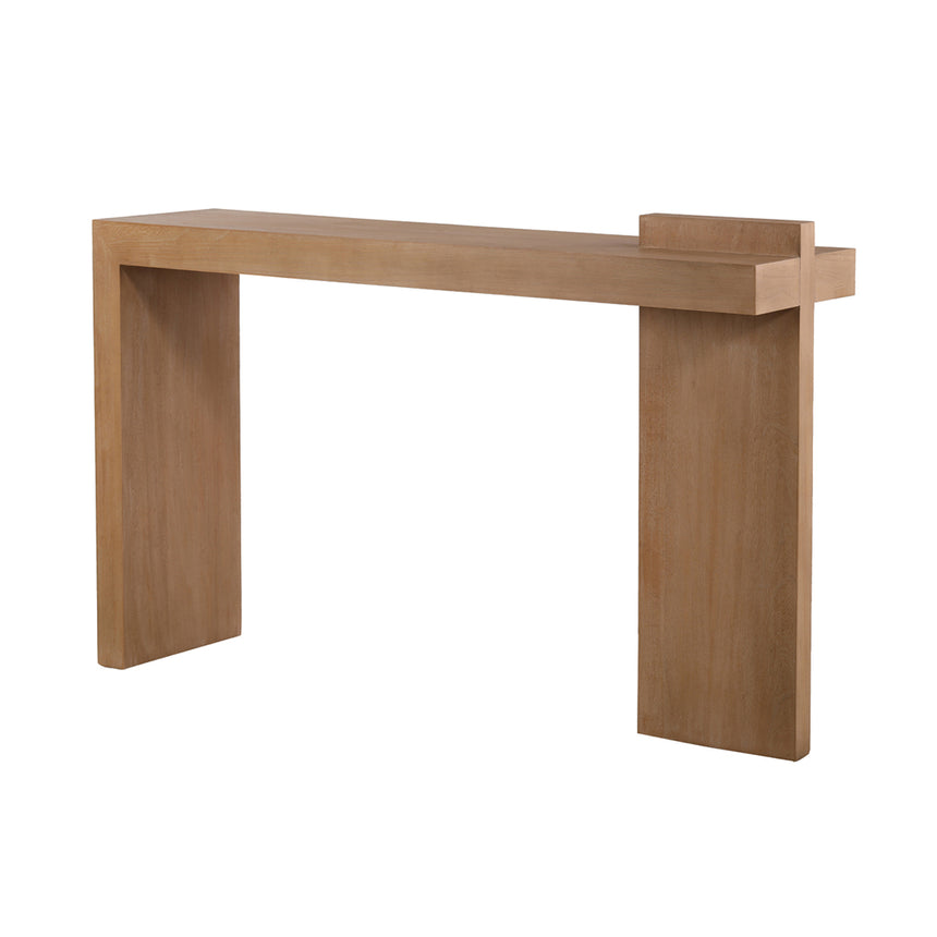 1.6m ELM Console Table - Natural