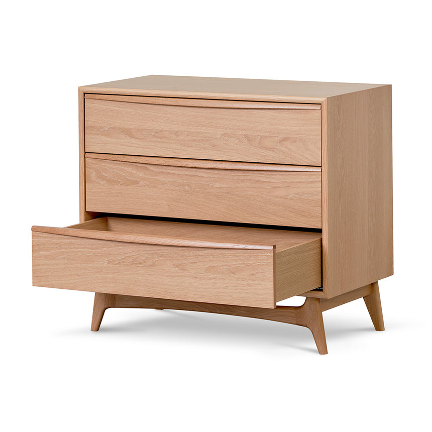 3 Drawer Chest - Natural Oak