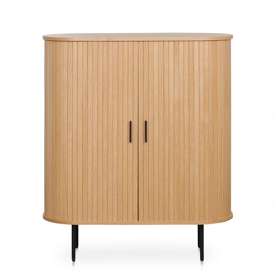 1.18 (H) Wooden Storage Cabinet - Natural