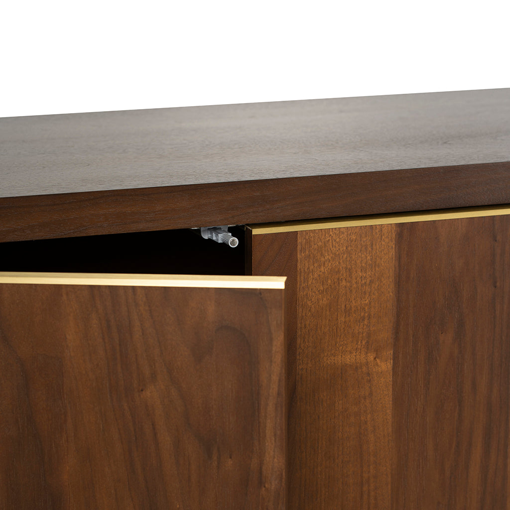 2m Buffet Unit - Walnut