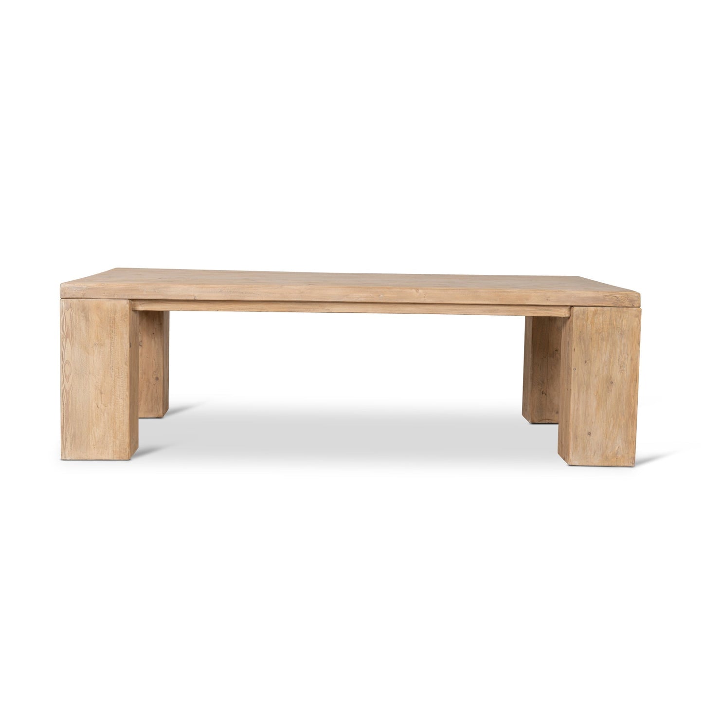 Nasima 2.44m Elm Dining Table - Natural