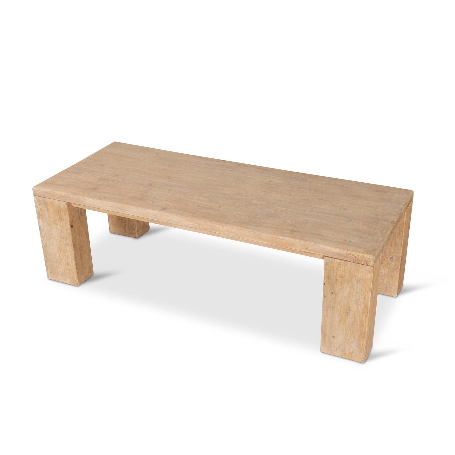 Nasima 2.44m Elm Dining Table - Natural