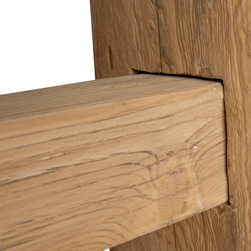 2.8m Elm Dining Table - Natural