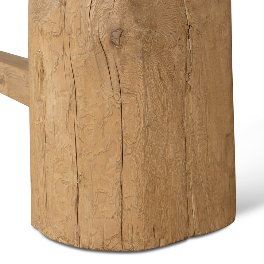 2.8m Elm Dining Table - Natural