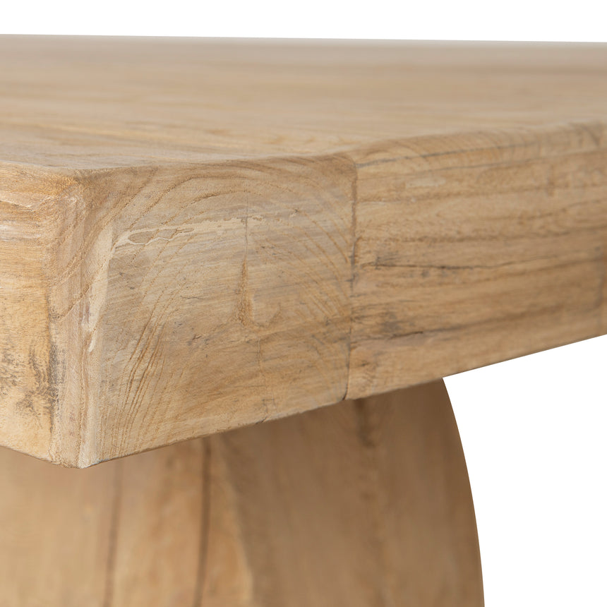2.8m Elm Dining Table - Natural