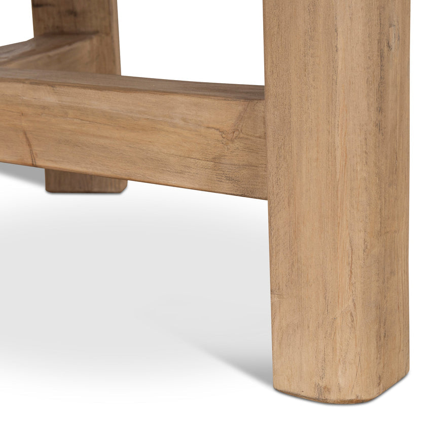 1.52m Elm Round Dining Table - Natural