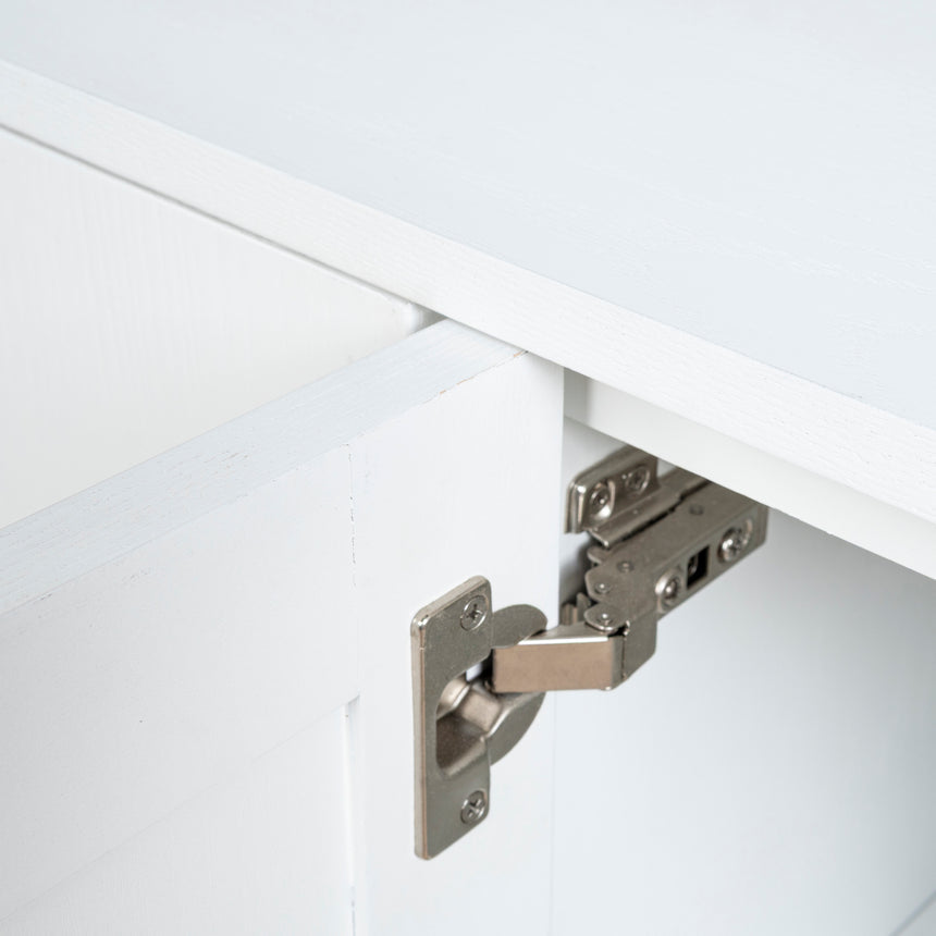 1.6m Sideboard - Full White