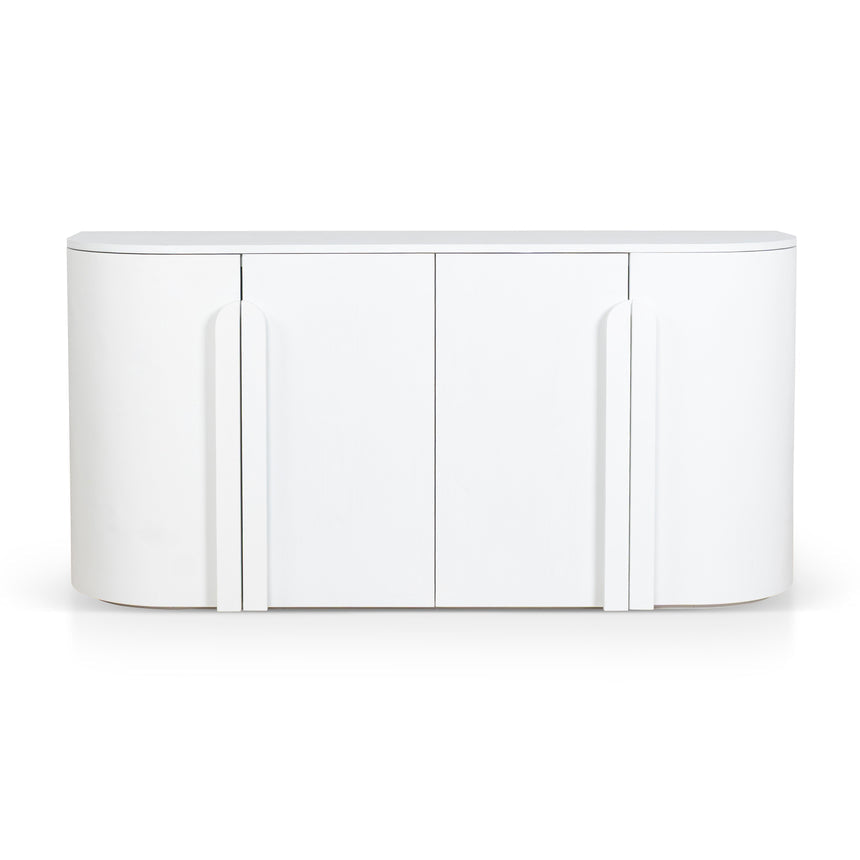 1.6m Sideboard - Full White