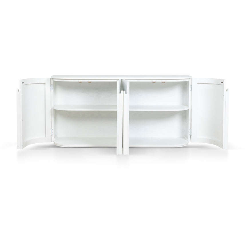1.6m Sideboard - Full White