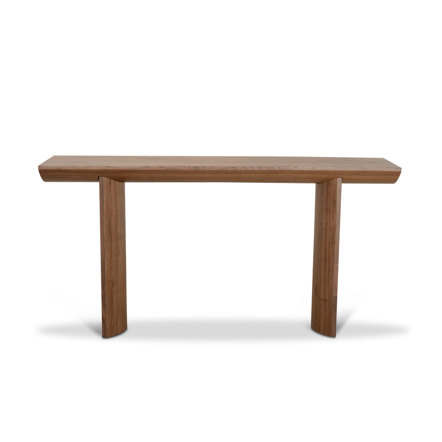 1.6m Console Table - Walnut Veneer