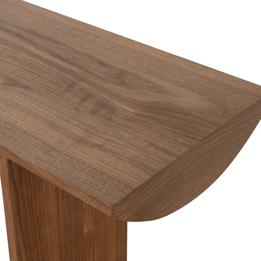 1.6m Console Table - Walnut Veneer