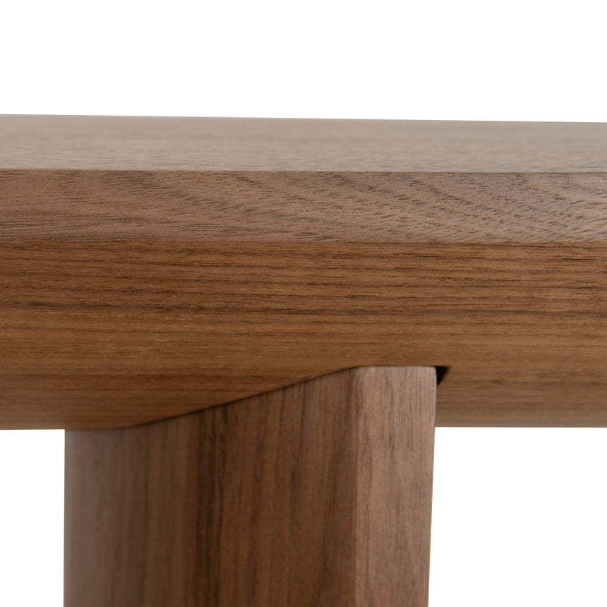 1.6m Console Table - Walnut Veneer
