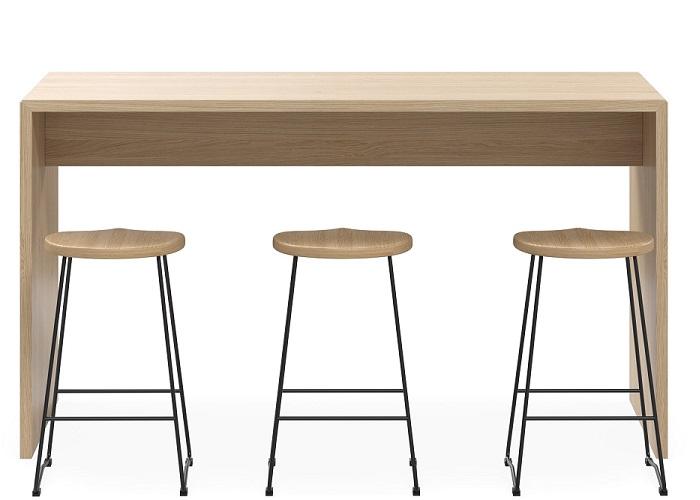 Focus Bar Table - Classic Oak