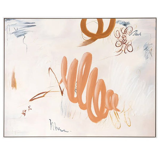 Graffiti Oil On Canvas Painting