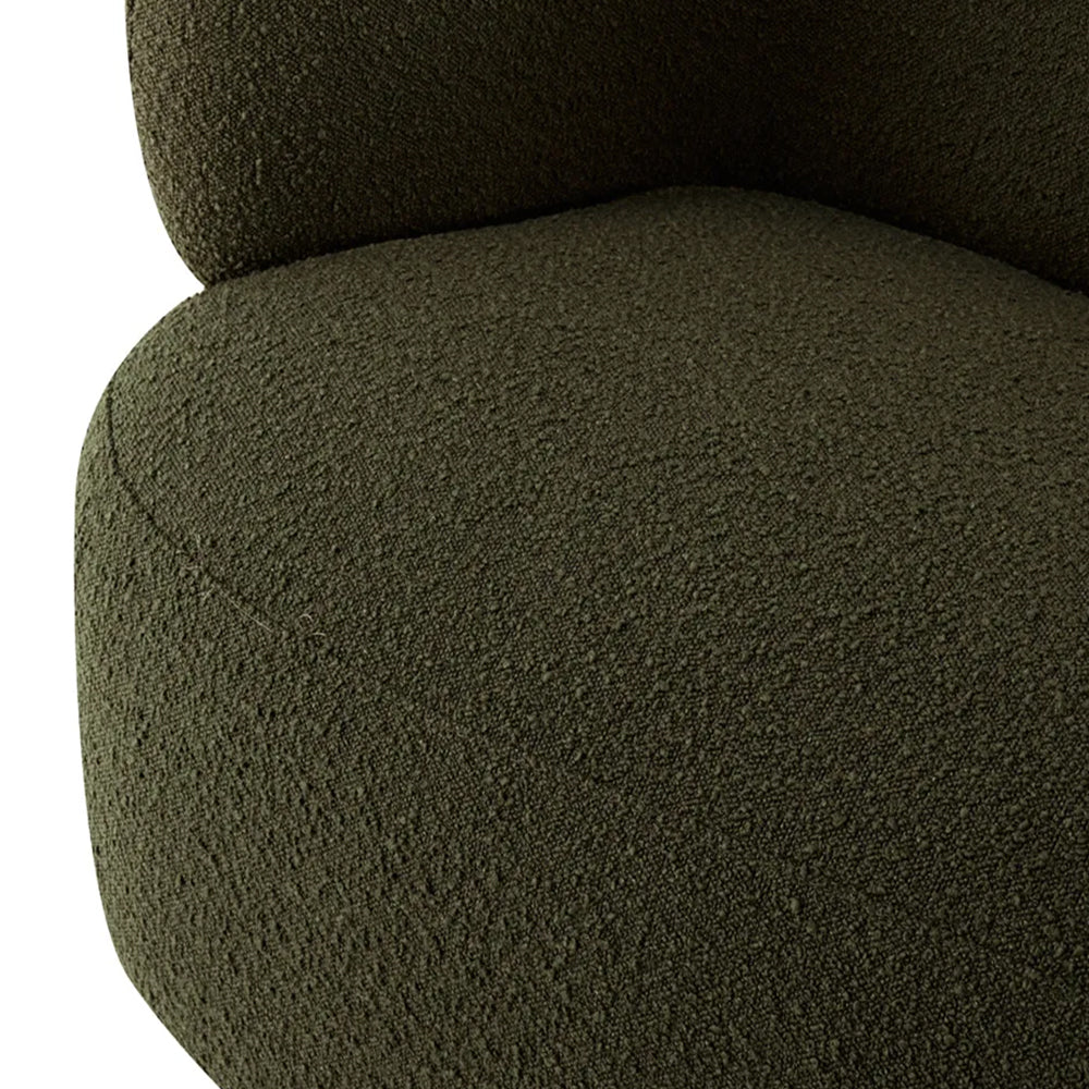 Greenwich 3 Seater Sofa - Green Boucle