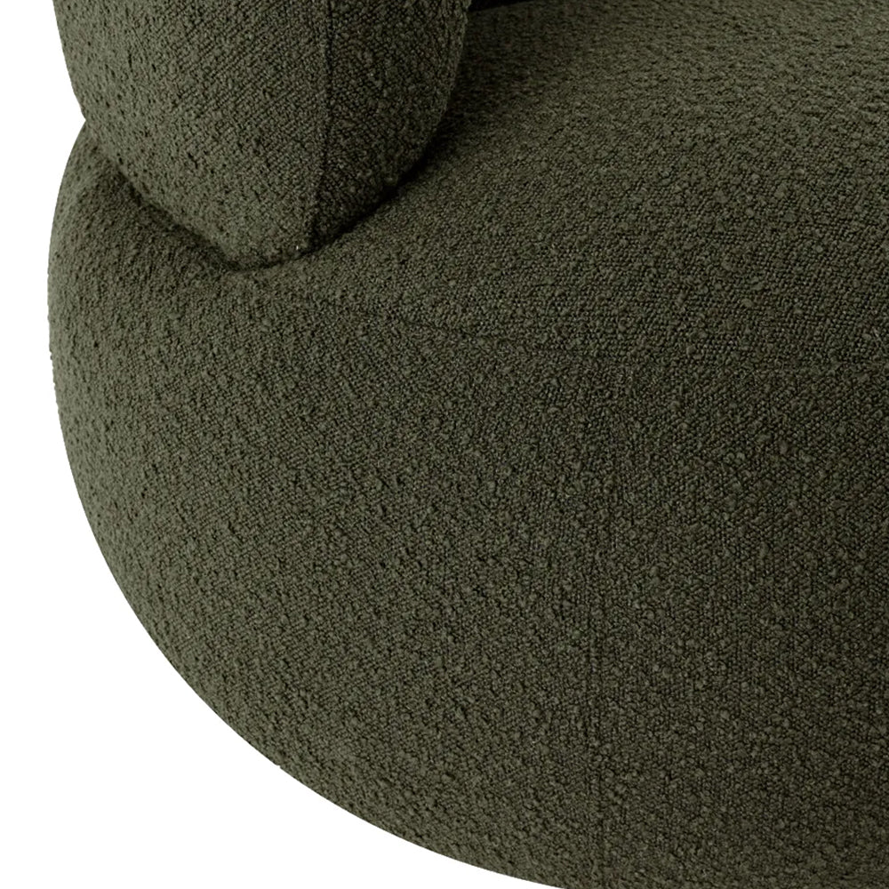 Greenwich 3 Seater Sofa - Green Boucle