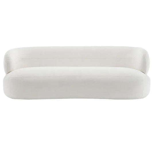 Greenwich 3 Seater Sofa - White Chenille