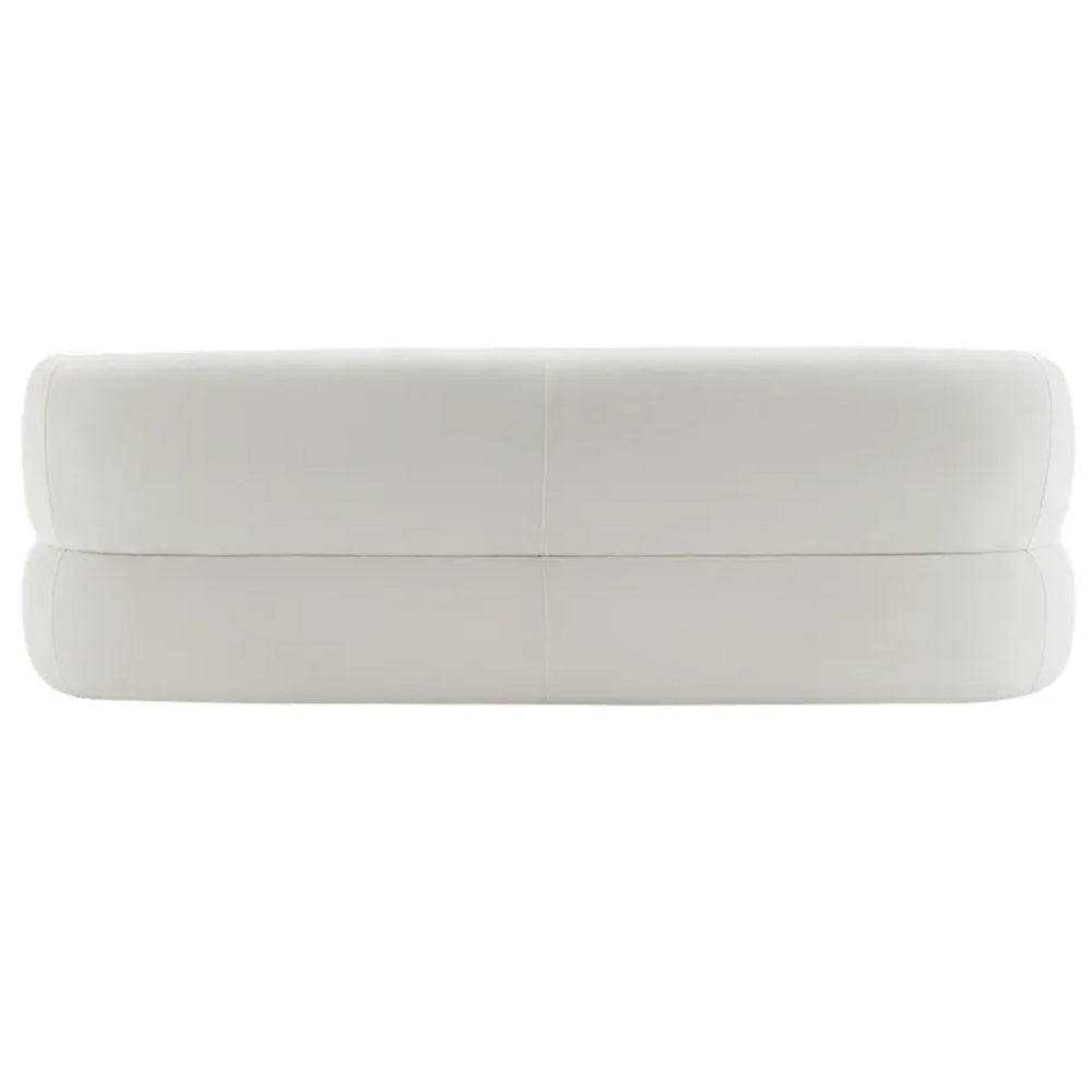 Greenwich 3 Seater Sofa - White Chenille