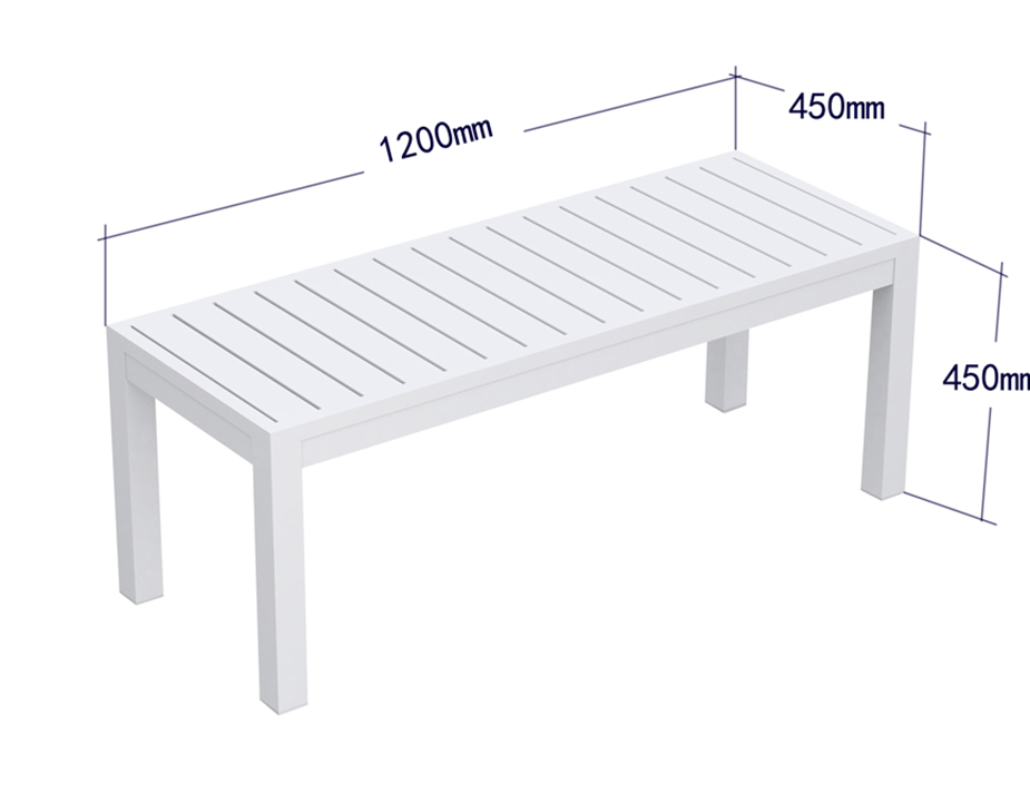 Halki Outdoor Bench