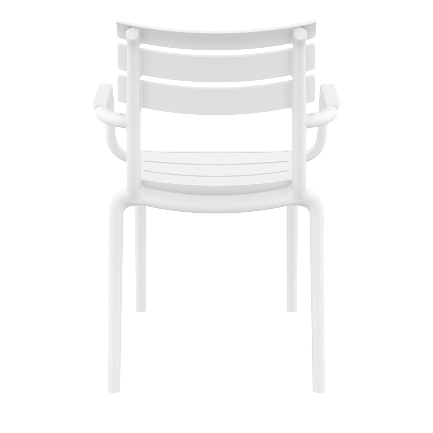 Set of 2 - Keller Indoor / Outdoor Dining Armchair - White