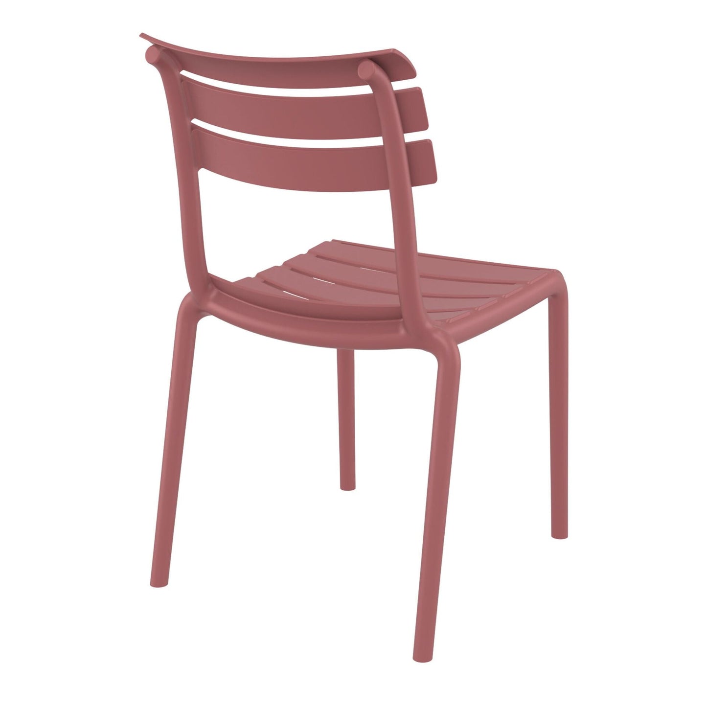 Set of 2 - Keller Indoor / Outdoor Dining Chair - Marsala