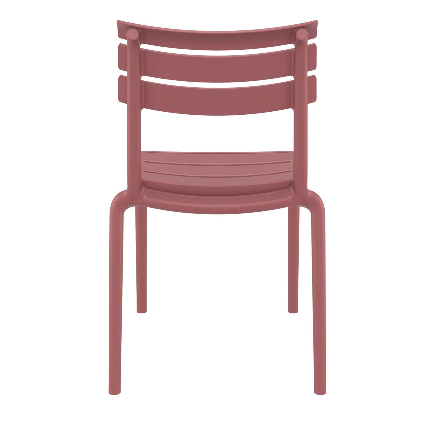 Set of 2 - Keller Indoor / Outdoor Dining Chair - Marsala