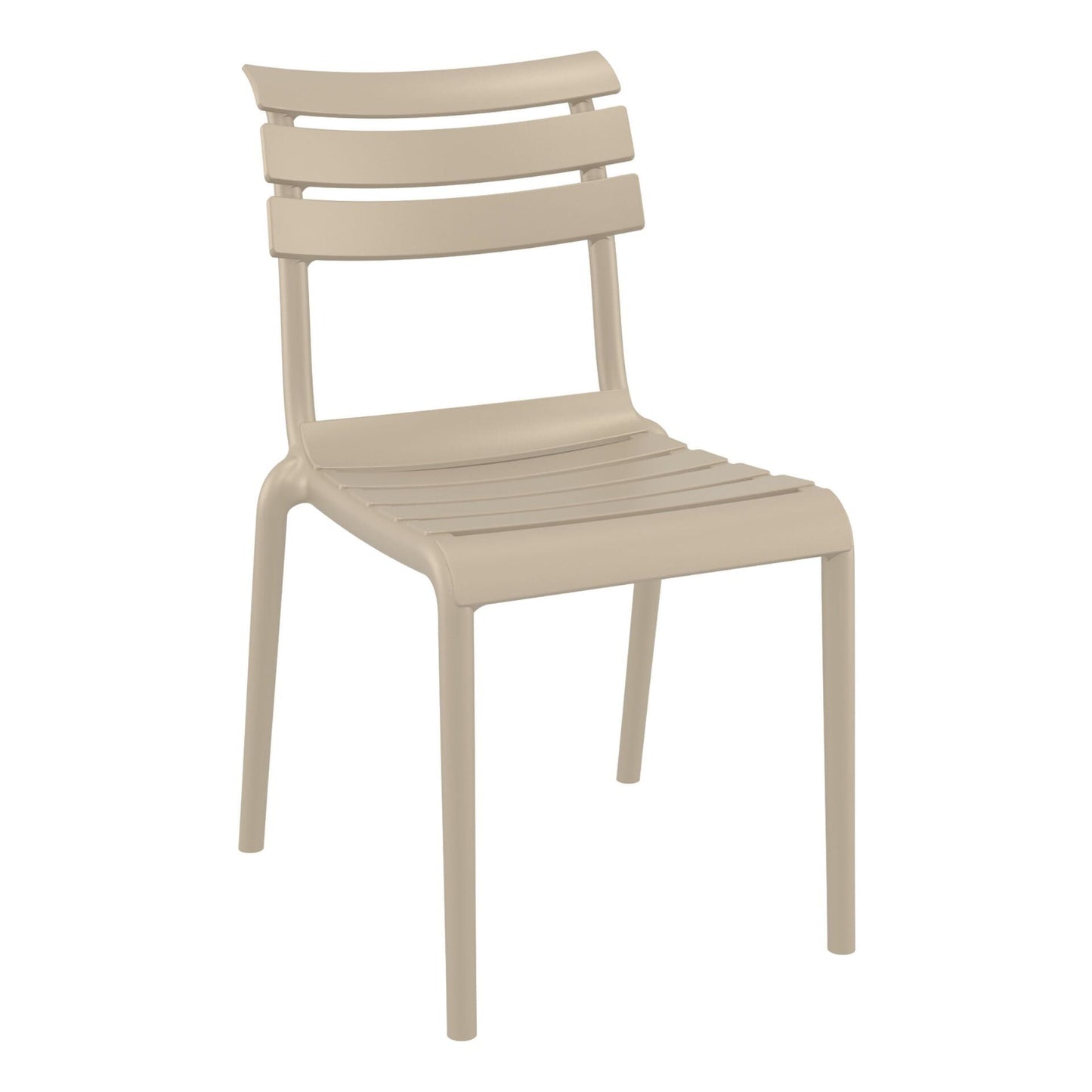 Set of 2 - Keller Indoor / Outdoor Dining Chair - Taupe