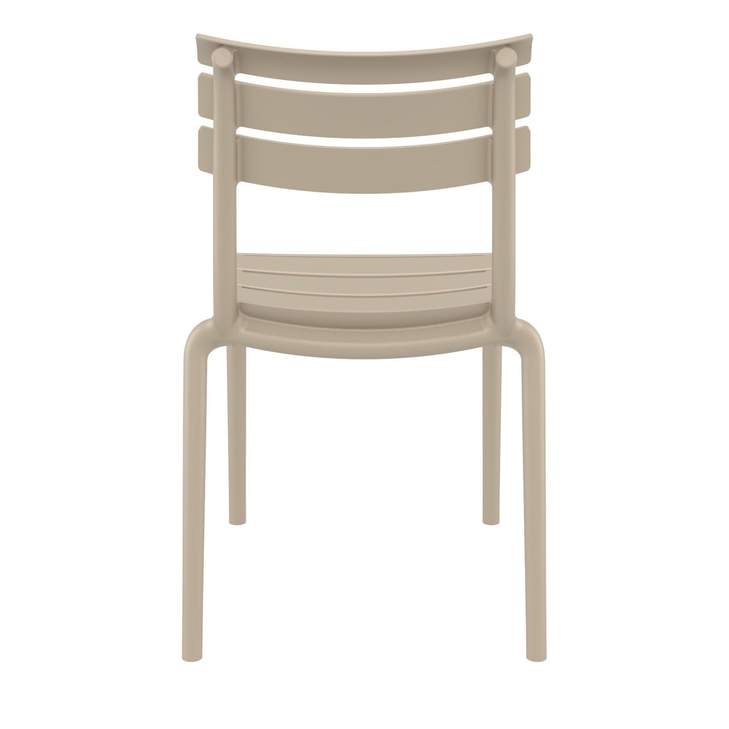 Set of 2 - Keller Indoor / Outdoor Dining Chair - Taupe