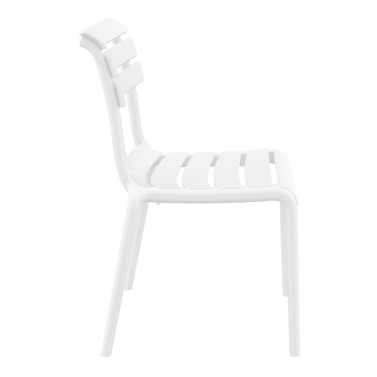 Set of 2 - Keller Indoor / Outdoor Dining Chair - White