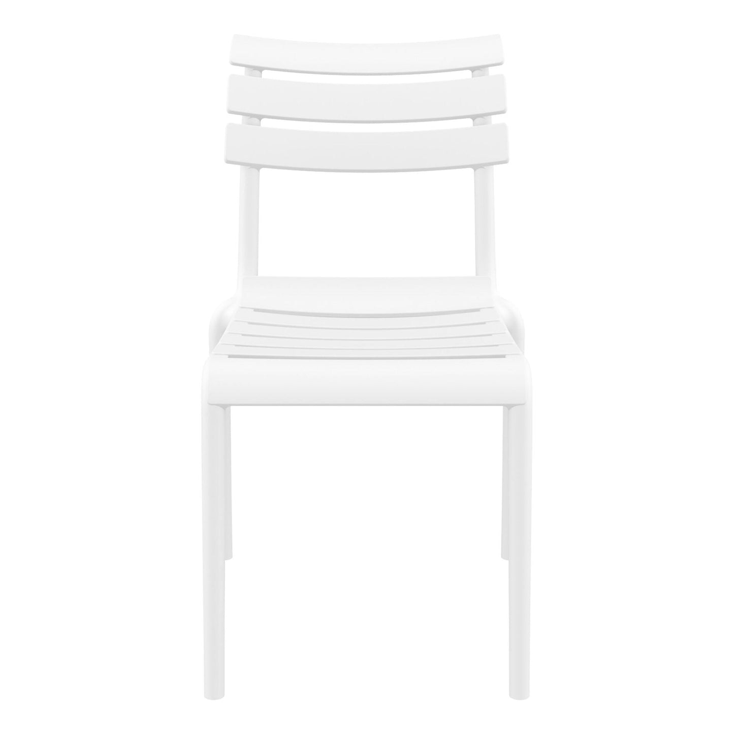Set of 2 - Keller Indoor / Outdoor Dining Chair - White