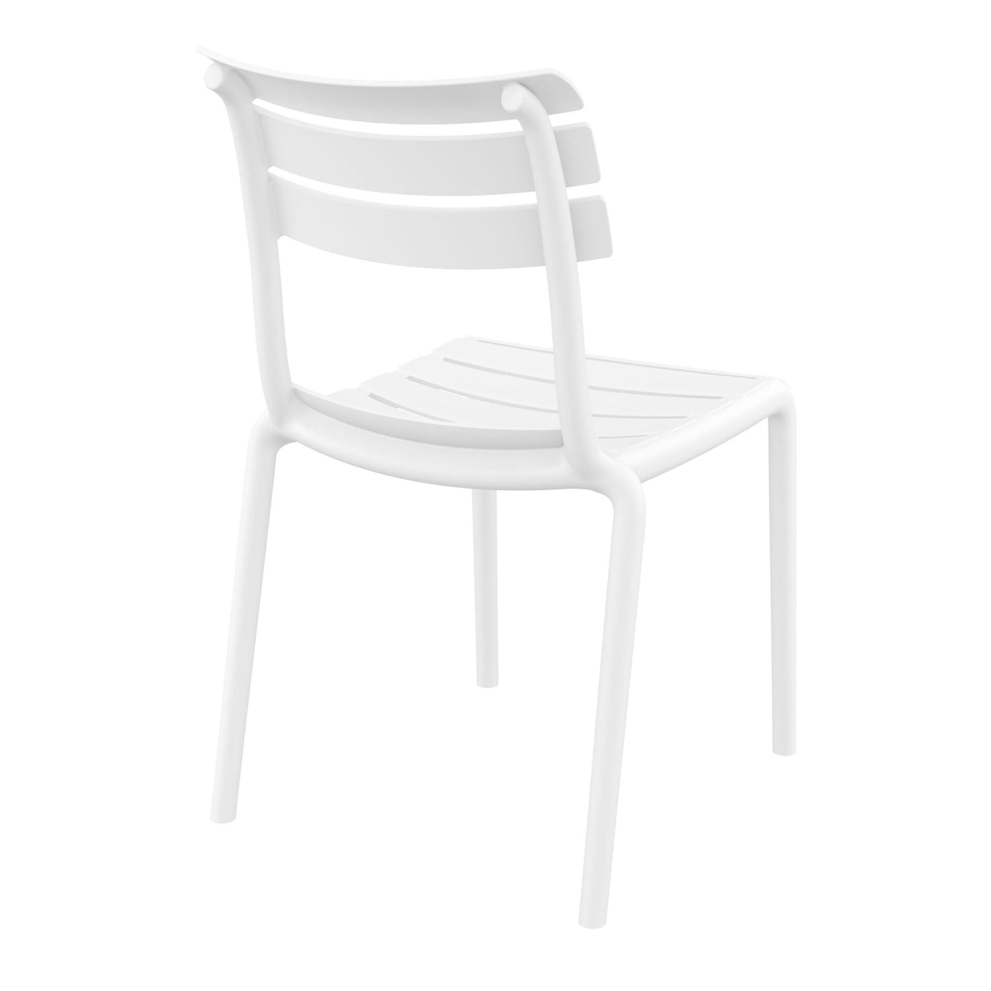 Set of 2 - Keller Indoor / Outdoor Dining Chair - White