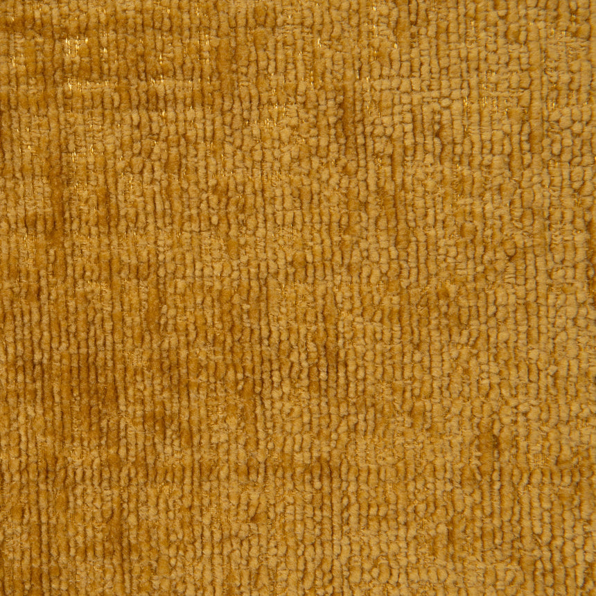 3 Seater Fabric Sofa - Ochre