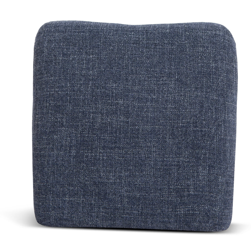 Fabric Lounge Chair - Moss Navy