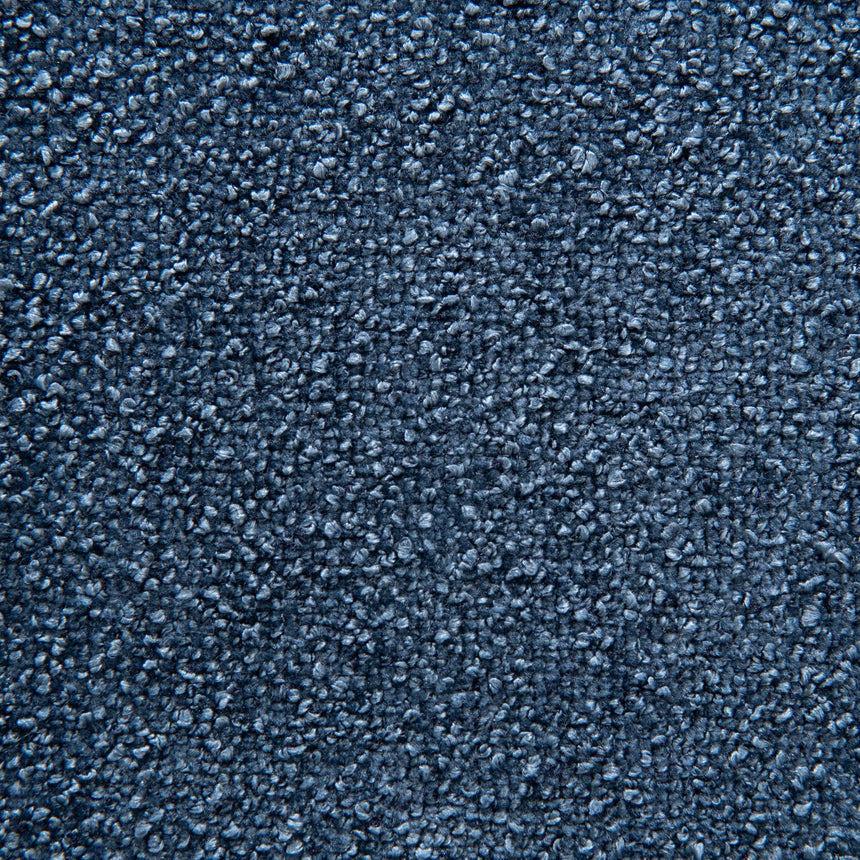 3 Seater Fabric Sofa - Navy Blue