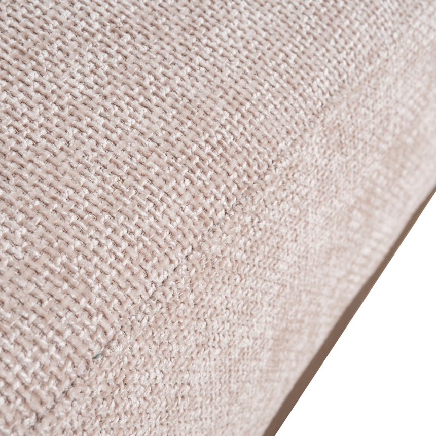 Walnut Armchair - Blush Linen