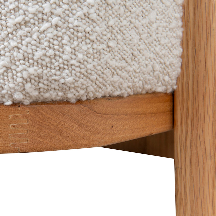 Armchair - Off White Boucle
