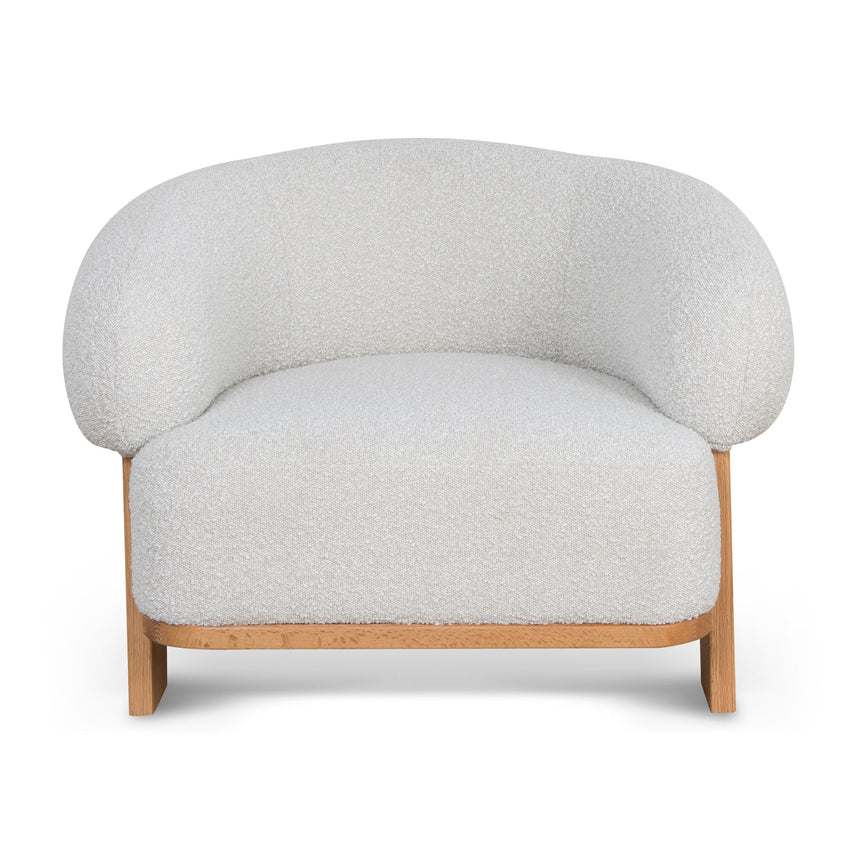 Armchair - Off White Boucle