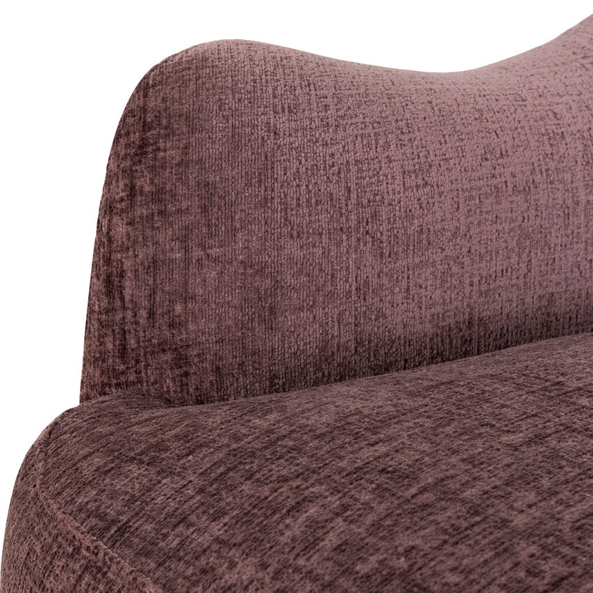 Fabric Armchair - Plum