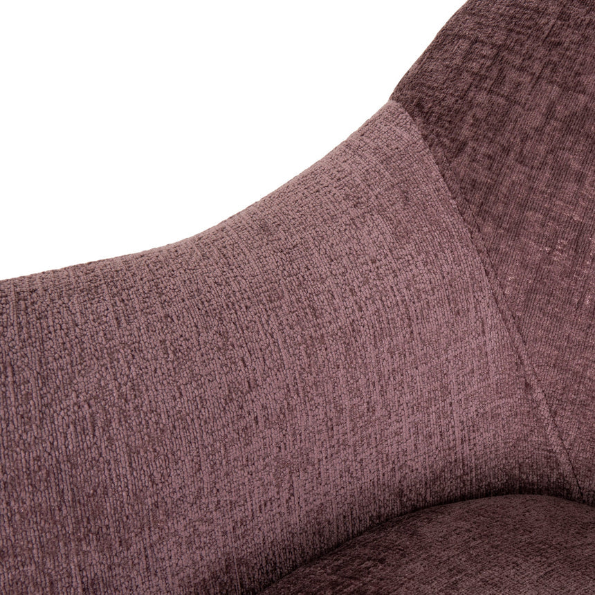 Fabric Armchair - Plum