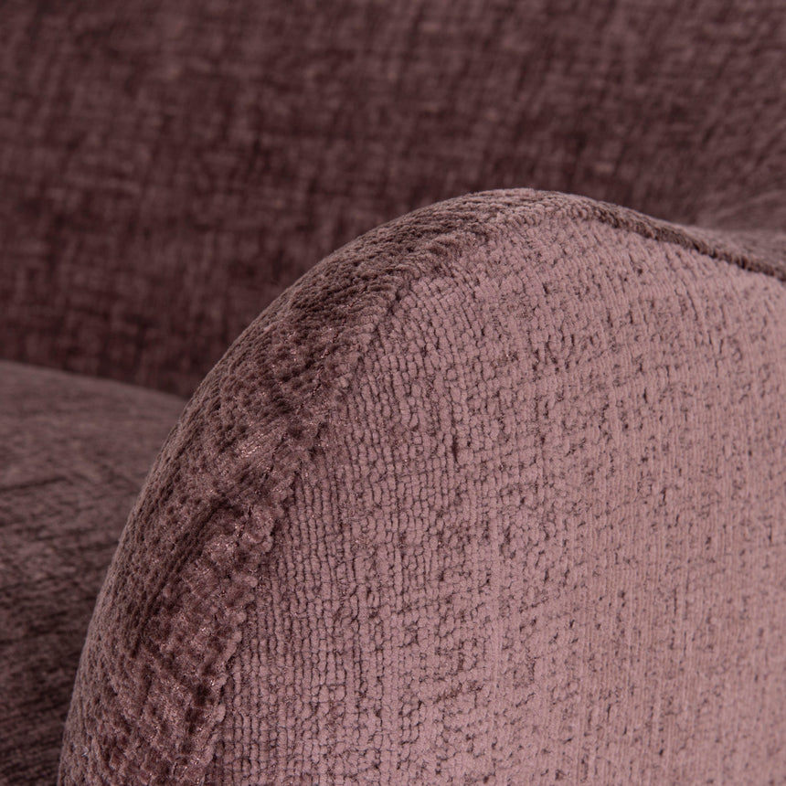 Fabric Armchair - Plum