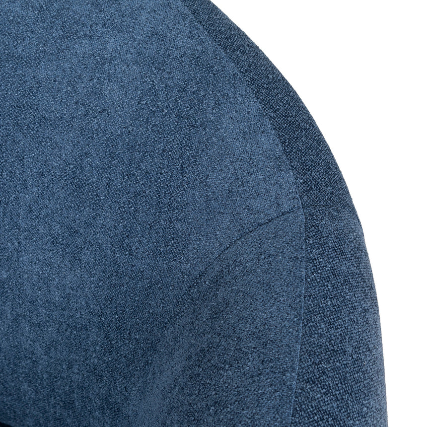 Fabric Armchair - Navy Blue