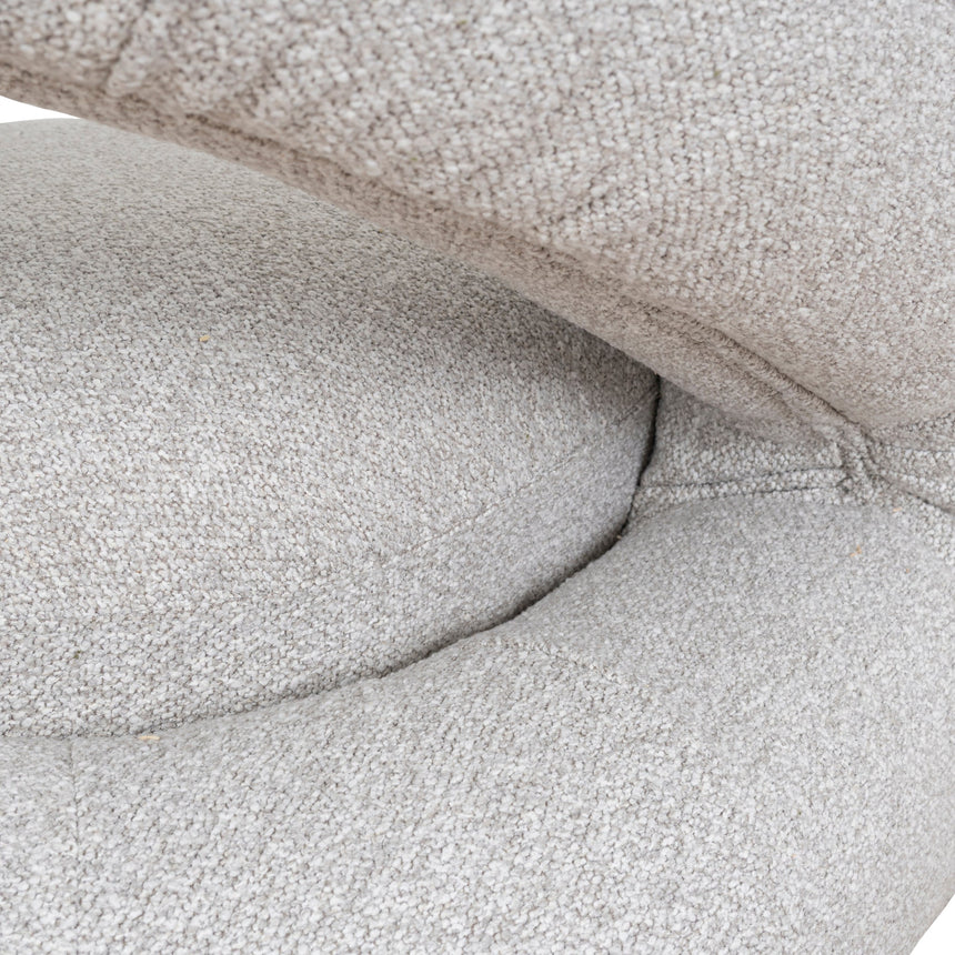 Swivel Armchair - Clay Grey