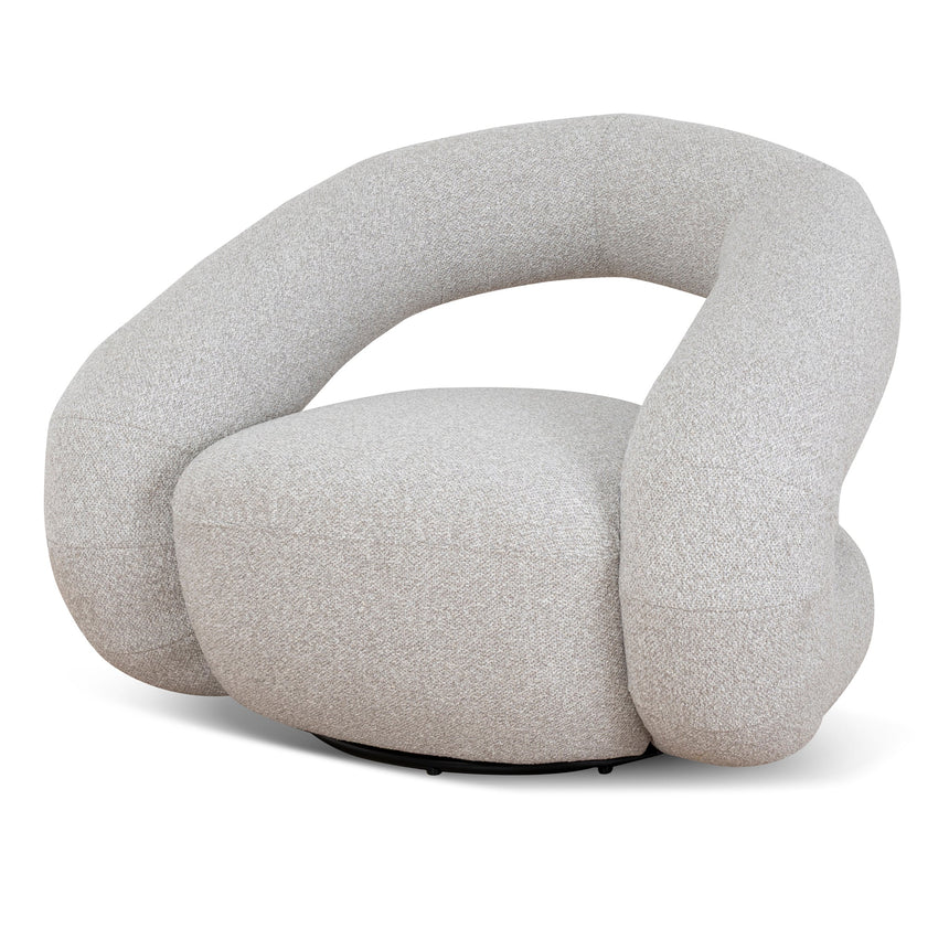 Swivel Armchair - Clay Grey